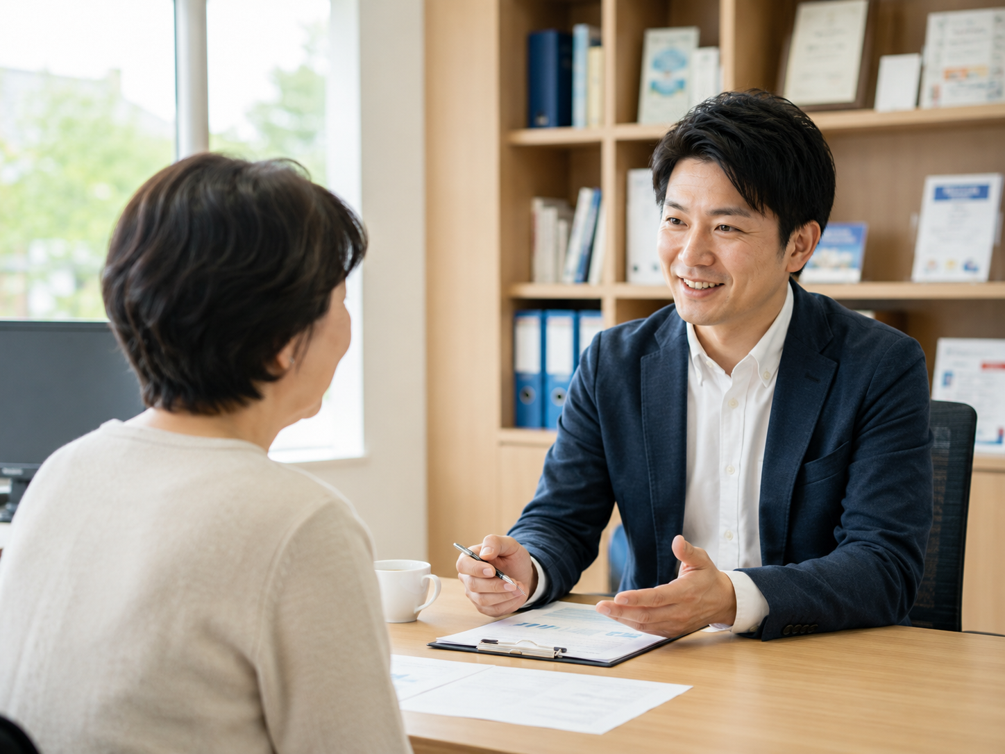 ミニ面談の様子