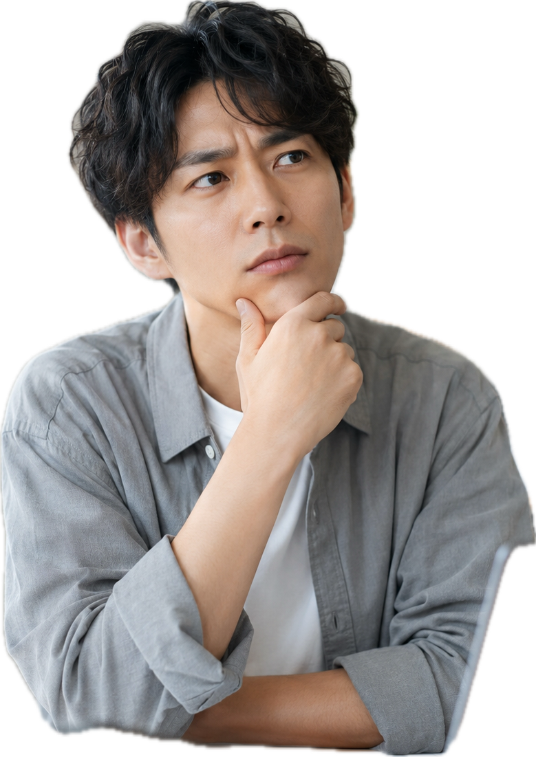 貯金に自信がない20代男性