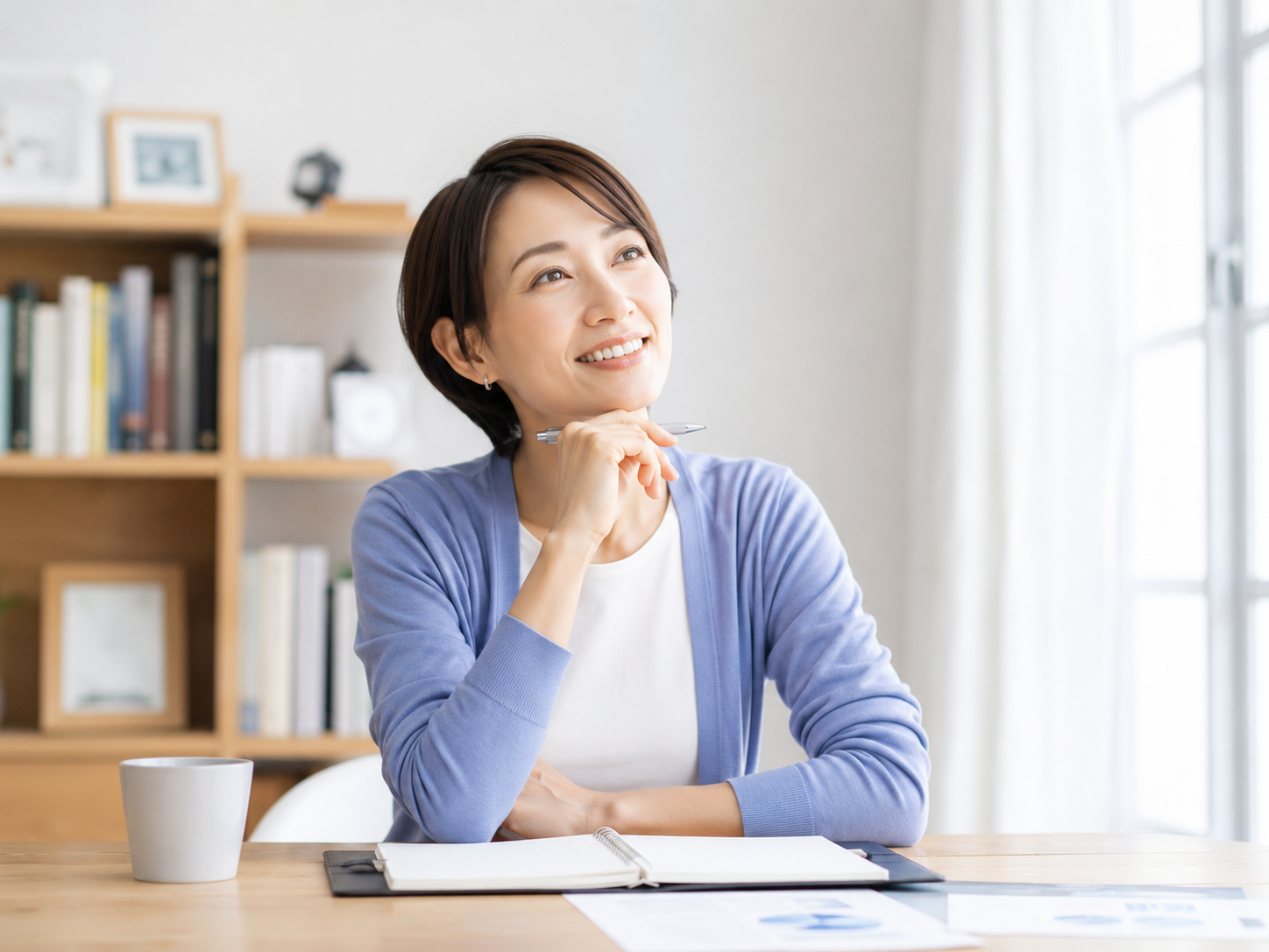 次の一歩が見える様子